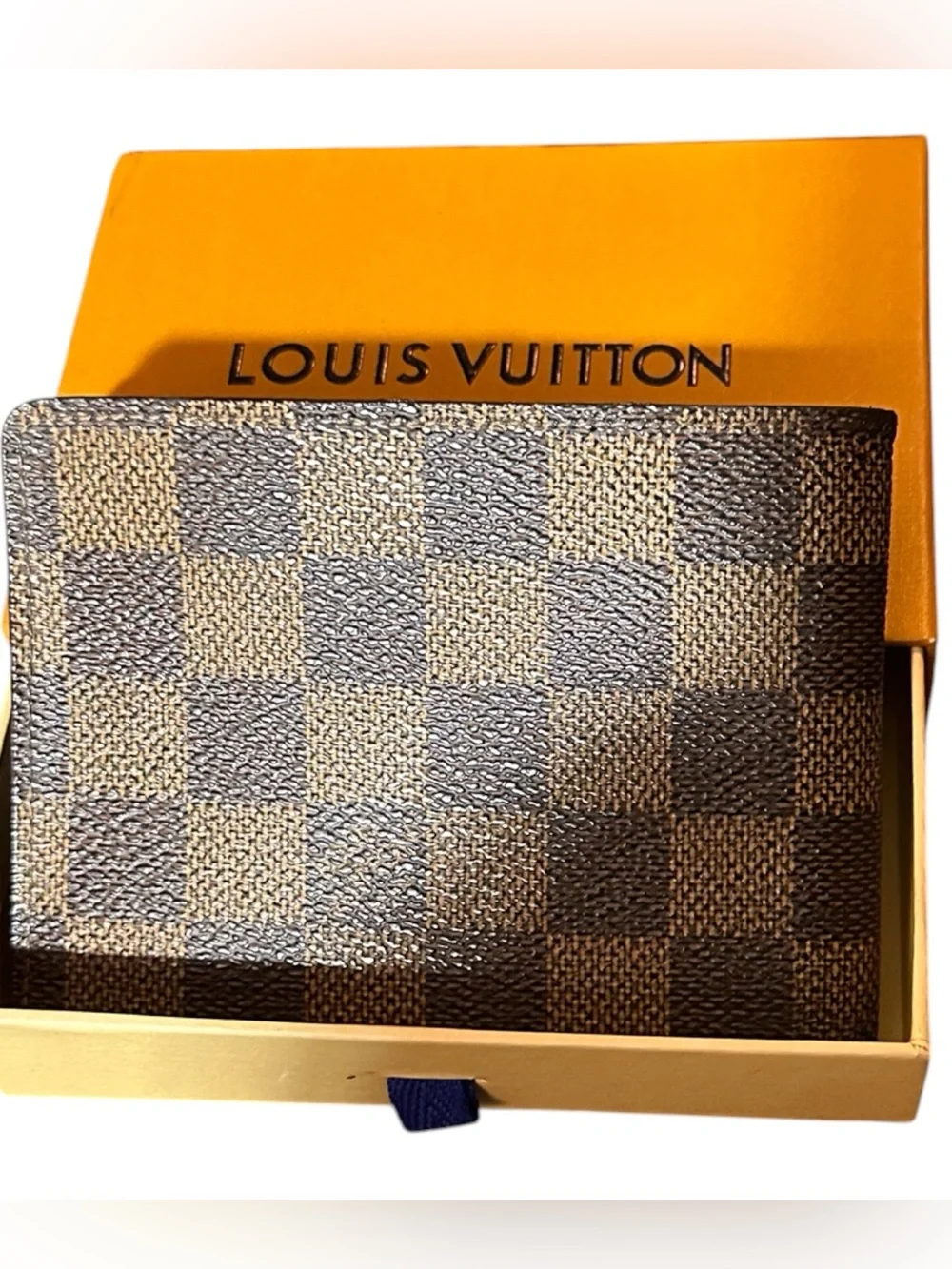 Louis Vuitton Brown Damier Bifold Wallet